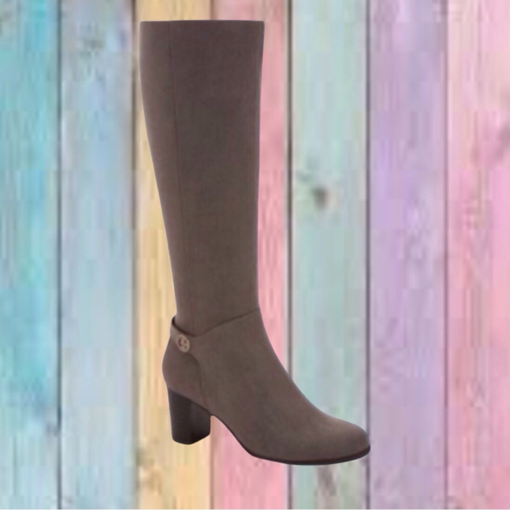 Giani Bernini Adonnys Gray Memory-Foam Dress Boots New